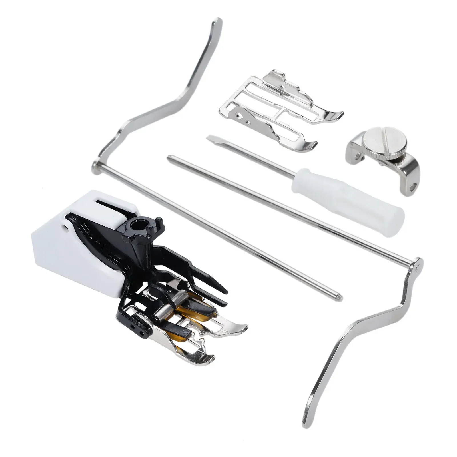 

Replacement P60446 Sewing Machine Dual Feed Walking Foot Even Feet for Bernina Old Style 1000 1001 1004 1005 1006 1008 1010 1630