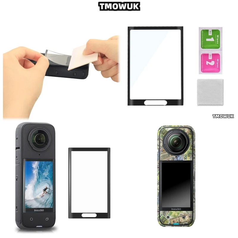

Anti - Scratch PMMA Screen Film For Insta360 X3 X4 X5 GPS Flexible Full Cover 3D Curved Protection