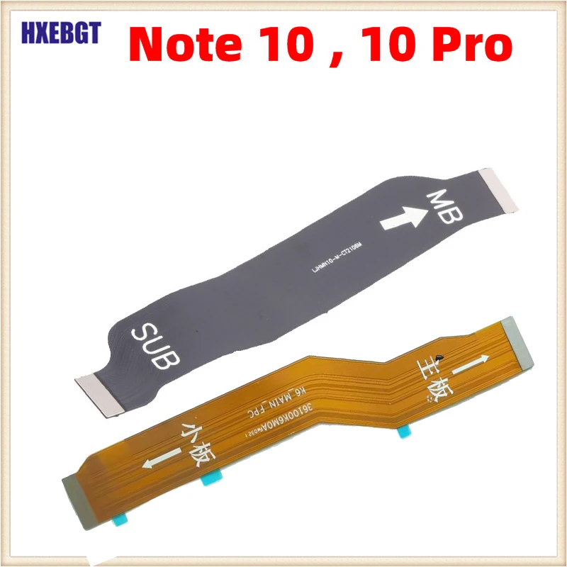 For Xiaomi Redmi Note 10 , 10 Pro Motherboard  Flex Cable  Charging Board Connect Mainboard Flex Cable Smartphone Repair Parts