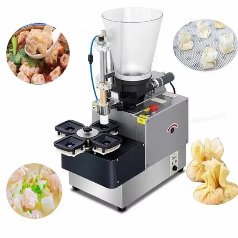 Wonton making machine folding machine dumpling stuffing machine
