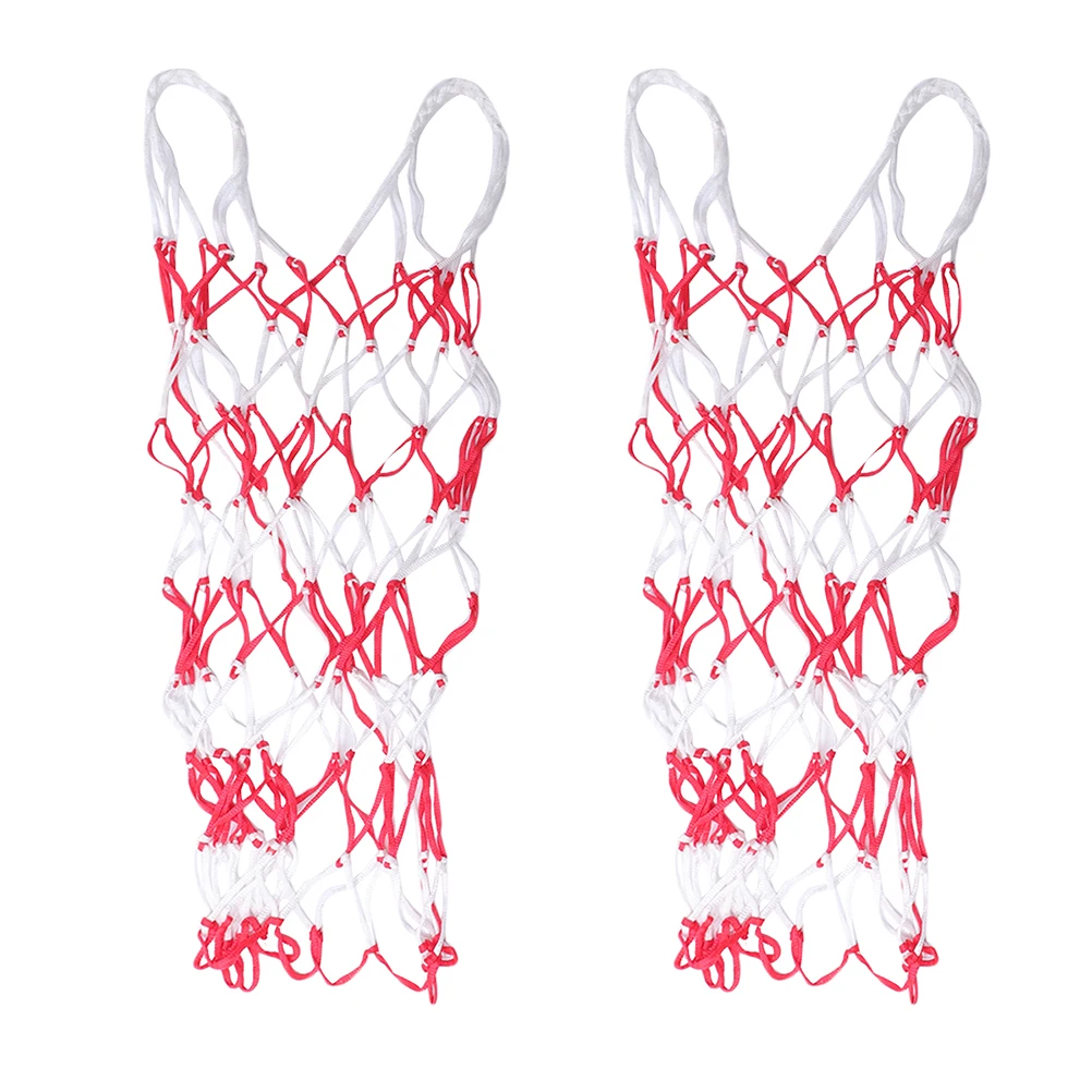 

2pcs Sports Bag Mesh Drawstring Storage Bags for Portable Net Bag Soccer Football Carrying Yoga Size