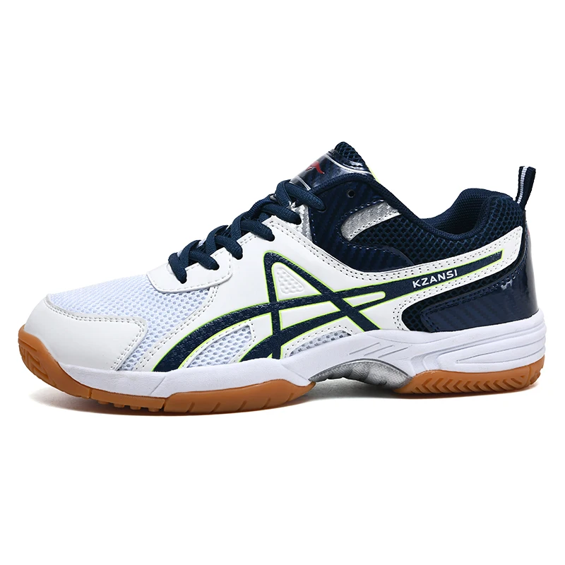 Chaussures de tennis professionnelles pour hommes et femmes, baskets de badminton en maille respirante, chaussures de volley-ball non ald, taille 46