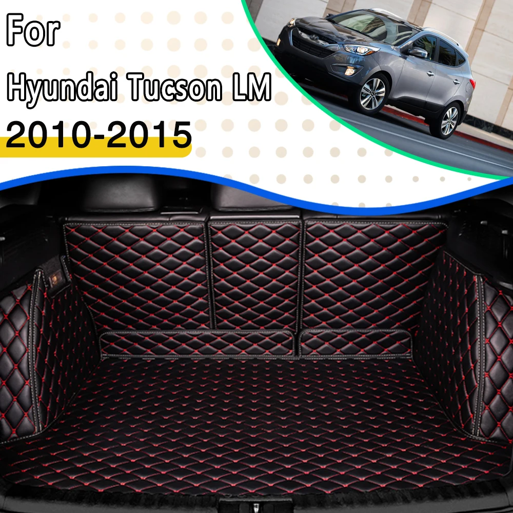 

Car Trunk Mats For Hyundai Tucson IX35 LM 2010~2015 Car Mat Car Trunk Storage Pads Car Interior Trunk Window Pad Car Accessories