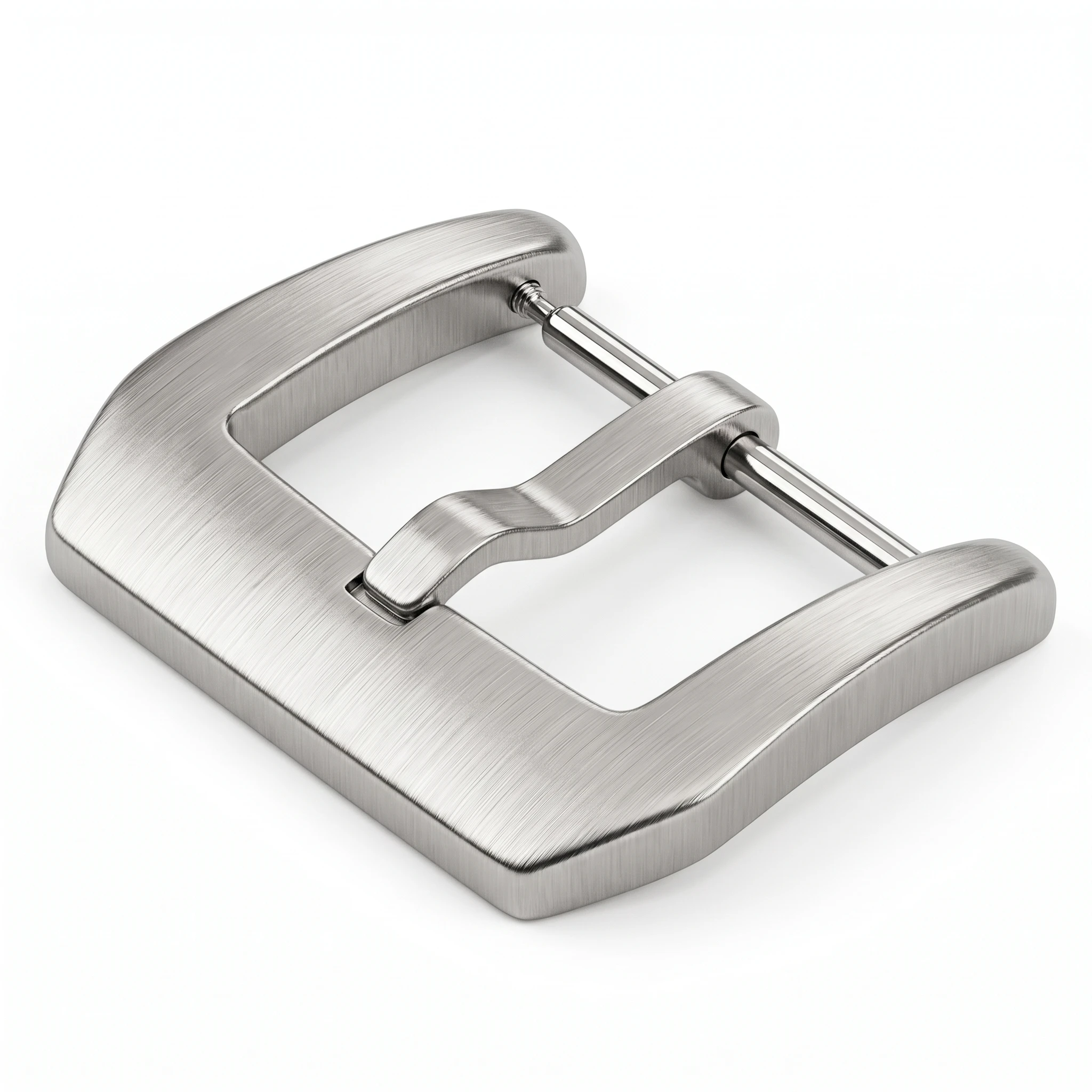Thick Solid Stainless Steel Watch Buckle 18mm 20mm 22mm 24mm Brushed Metal Pin Clasp Heavy Duty Tang Buckle For Men Watchband
