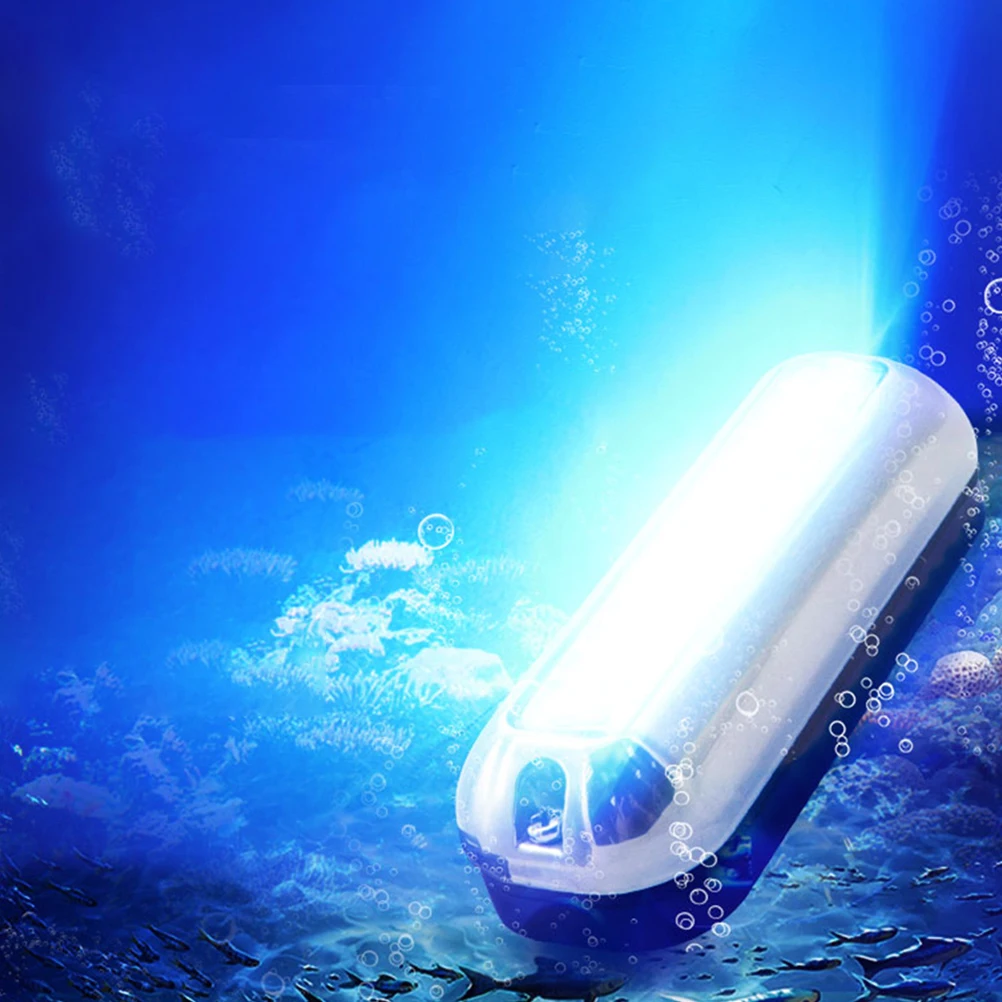 

Boat Bottom Light Marine Lamp LED Aquarium Floating Lights Stainless Steel 316 for Work Scuba Diving Flashlight