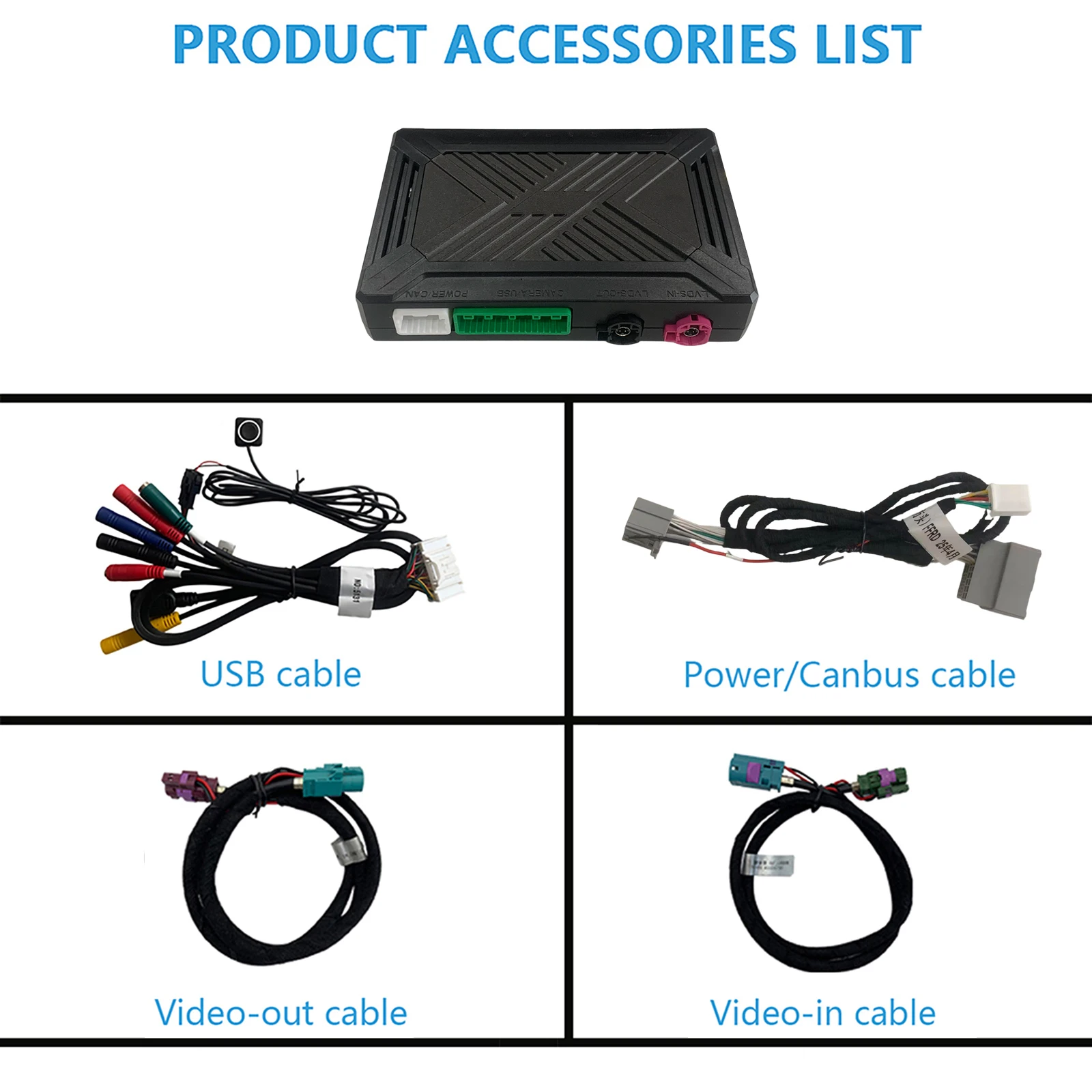 Picture 7: Wireless CarPlay & Android Auto for Hongqi E-QM5 Plug&Play No Need Programing Code, Keep All OEM Functions