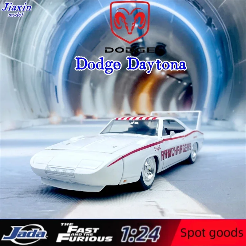 

jada1:24 Fast & Furious 1969 Dodge Charger Rare alloy model gift ornament collection