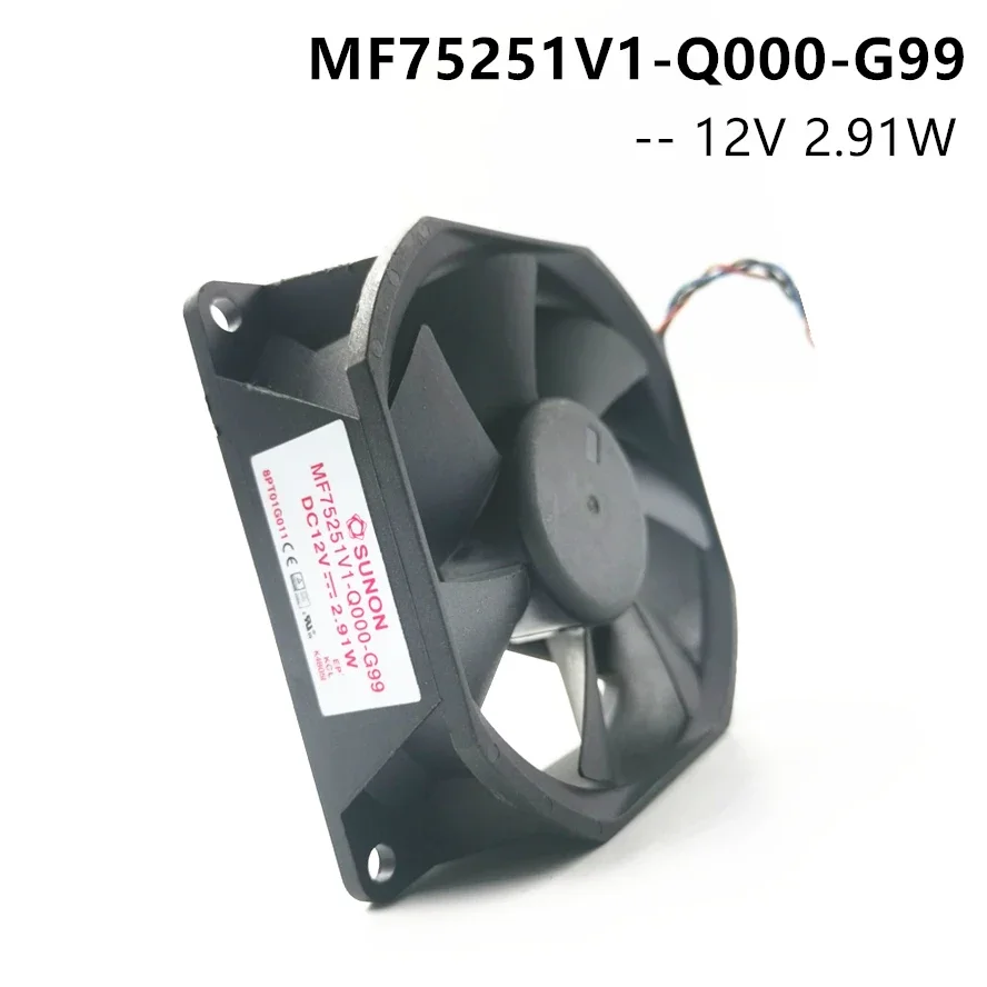 For SUNON MF75251V1-Q000-G99 7525 12V 2.91W Projecting Camera Fan For PT-LW321EA T410DTB