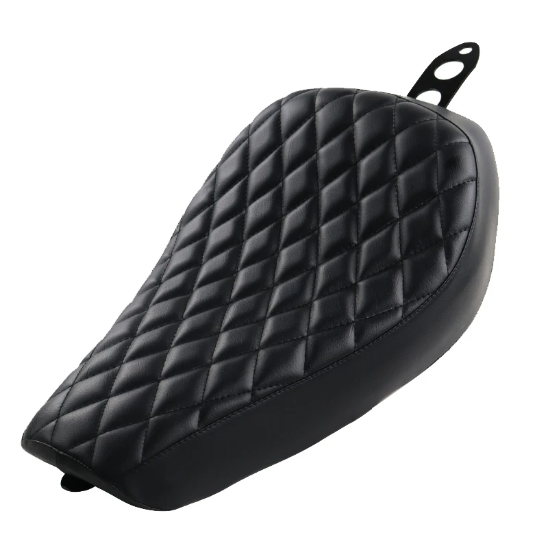 Coussin de siège avant en cuir noir pour conducteur de moto, accessoires pour Harley Sportster XL, 883, 1200, 48, 72, Forty Playback, 2016-2020