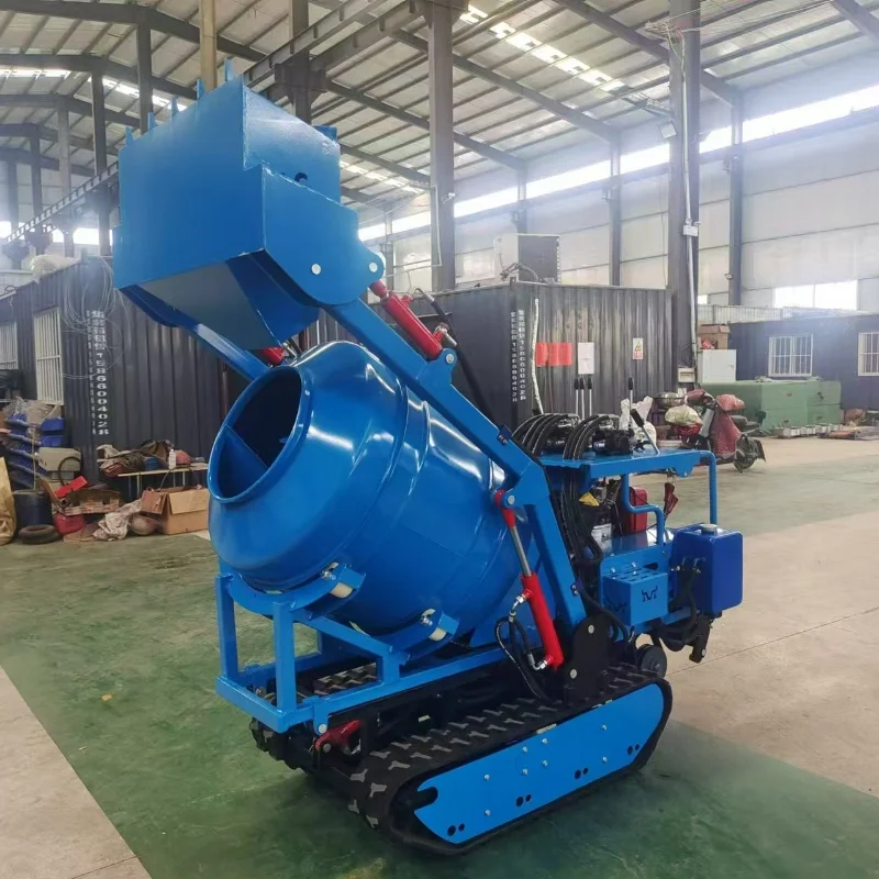 سعر المصنع خلاط الخرسانة خلاط الخرسانة المحمولة خلاط الخرسانة الديزل مع مضخة #5