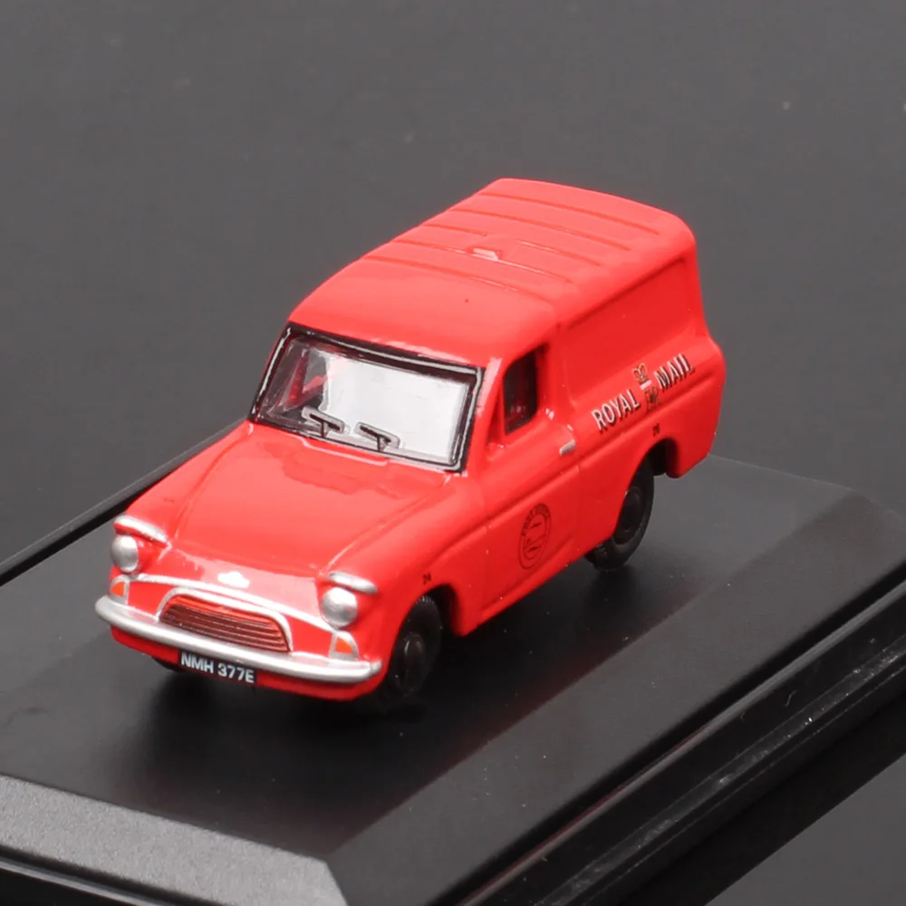 Oxford 1/76 Railway OO Scale Tiny Ford Anglia Royal Mail Van 76ANG004 Post Office 76ANG005 Diecast Car Model Toy Truck Vehicles