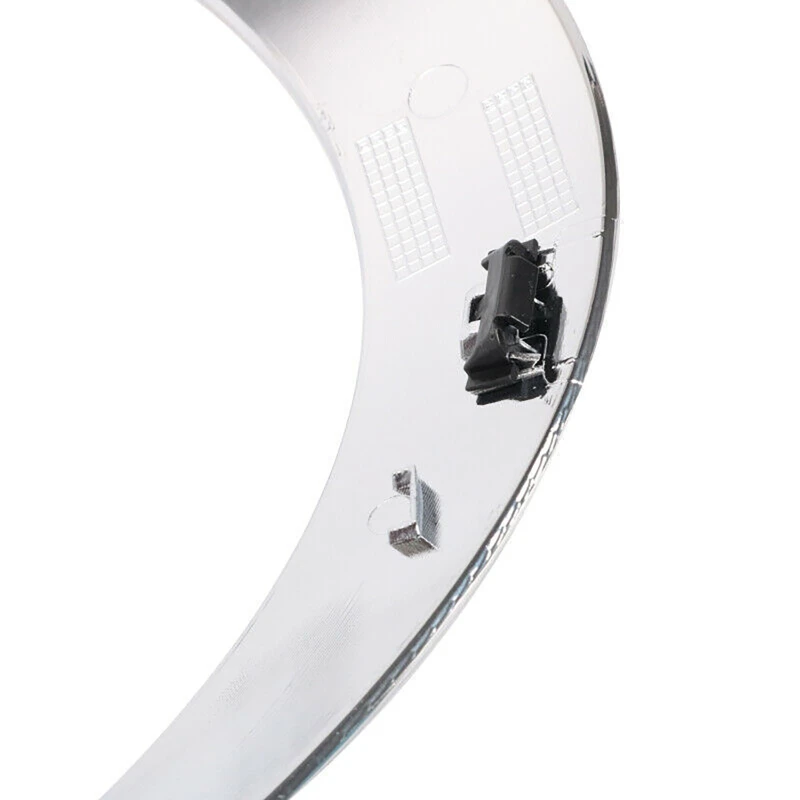 1 Paar Chrom Silber Auto Scheinwerfer Helle Rahmenabdeckung Dekorativer Ring für Mini Kupfer R55 R56 R57 R58 R59 2007-2015
