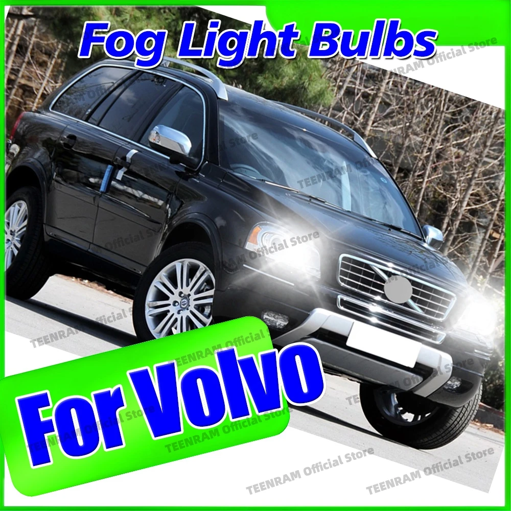 

2xLED Fog Light Bulb H8 H11 H9 FogLamp For Volvo C30 C70 2006-2013 S40 2004-2012 S80 V50 2005-2011 V70 XC60 2010-2013 XC70 6000K