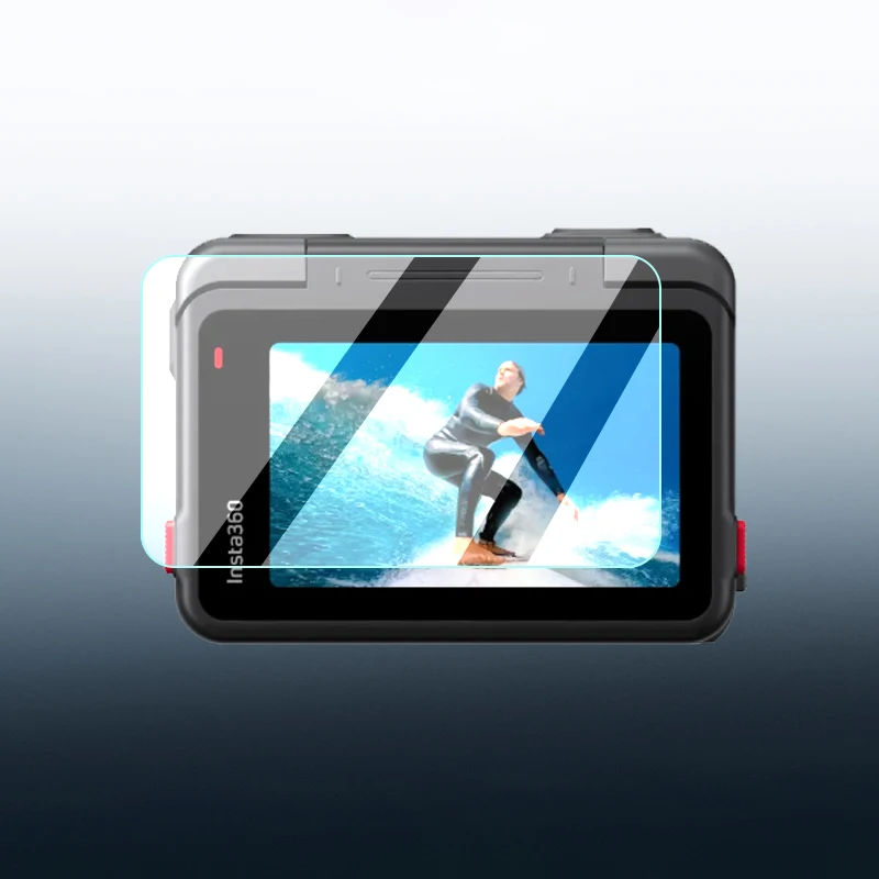 Película de vidrio templado para lente de cámara deportiva Insta360 Ace Pro, película protectora antiarañazos a prueba de polvo, juegos de accesorios