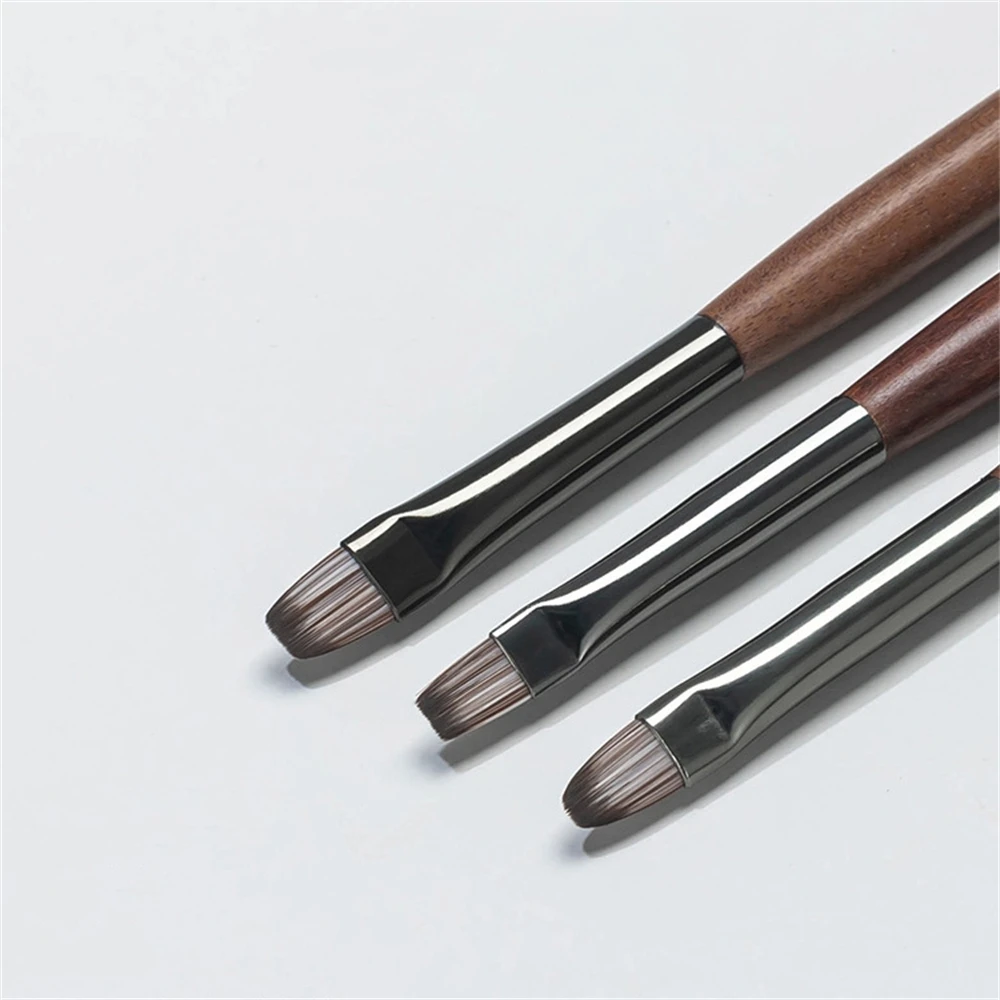 1 cepillo profesional para uñas con mango de madera delineador para decoración de uñas pluma de dibujo suministros de manicura herramientas accesorios herramientas de manicura DIY