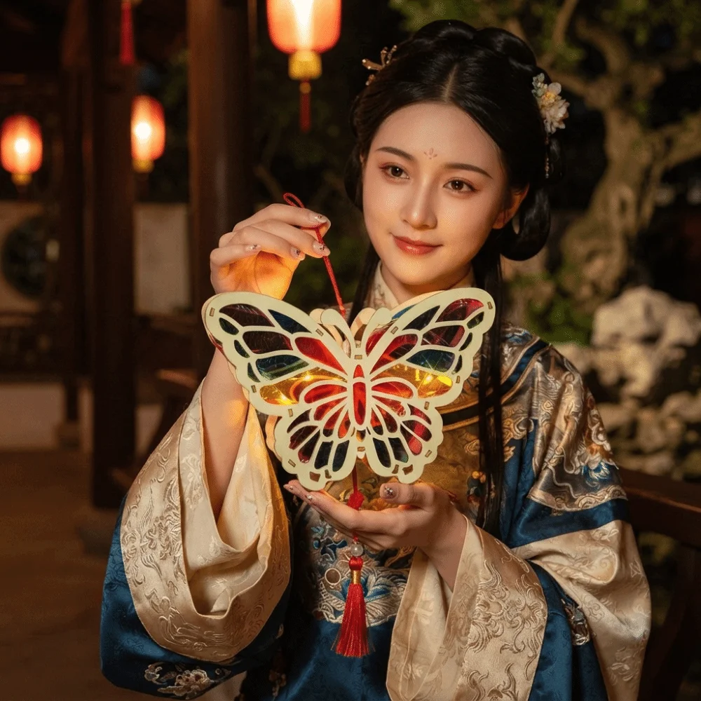 Art Craft Event - LED Luminous Wooden Lantern Handmade Craft