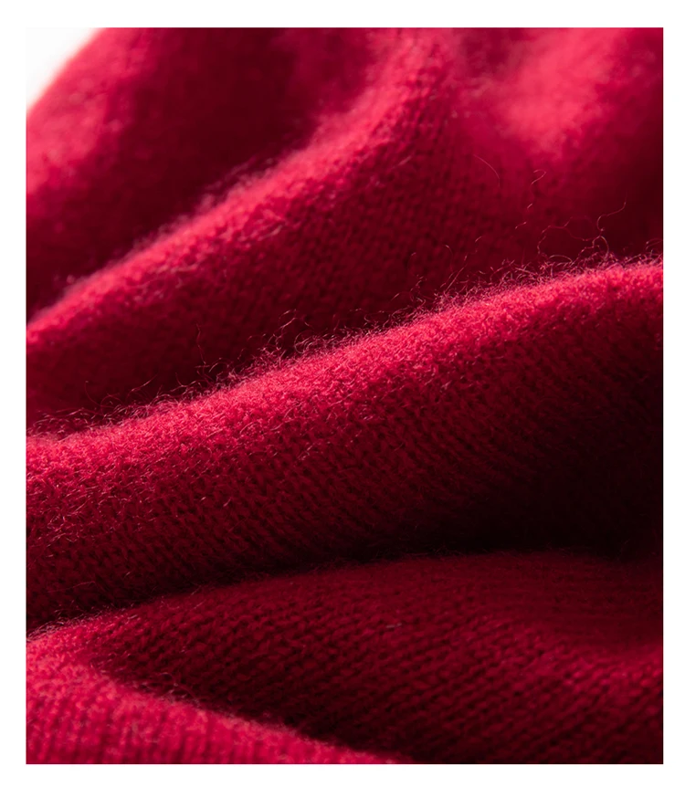 100 % Kaschmir, 2-lagige Mützen, solide Strickmützen, Unisex-Mütze, lässig, für Herren, Neujahr, Sonderpreis, Basic, weich, Damen, warme Haarmütze – Detail 11