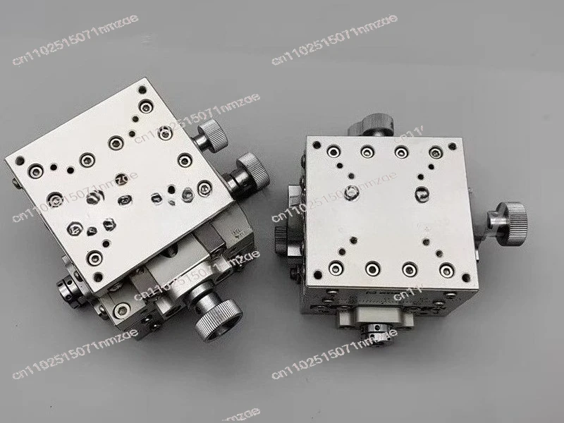 Manual precision radian platform 70mm angle table, fine-tuning slide table, optical XY axis fine-tuning table