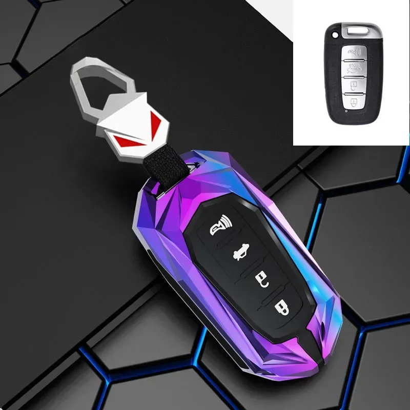 

Car Key Cover Case For Kia Forte Rio 3 K2 K3 K5 Sportage For Hyundai IX35 Sonata 8 Sorento Optima Forte Shell Fob Keychain