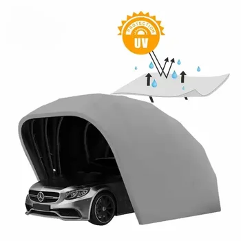 hot sales semi-automatic fold garage for car Remote Control Foldable Car Shelter Canopy Garage Tent Portable Carport Parking