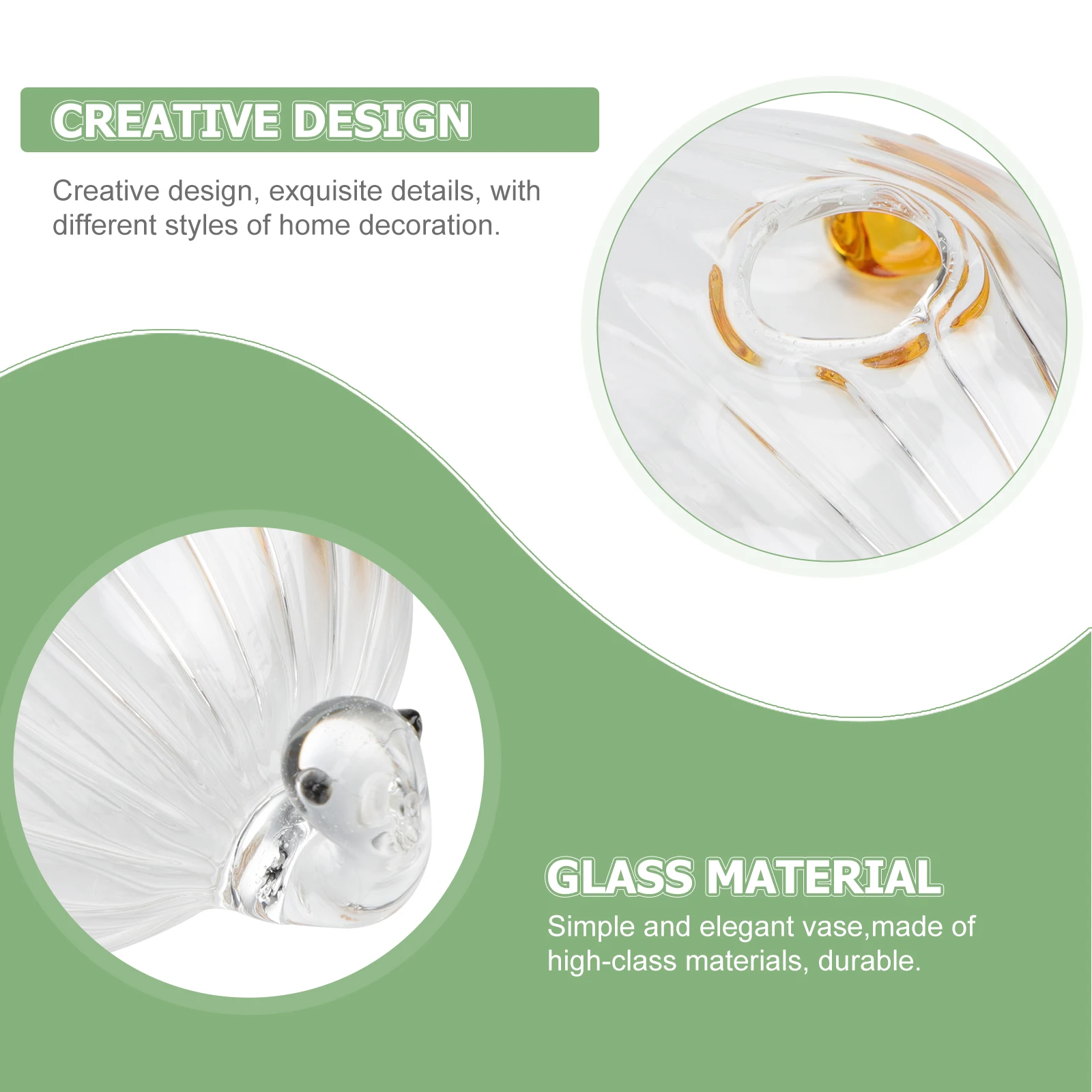 

Transparent Hydroponic Vase Unique Style Stable Placement Ideal for Flower Arrangement and Home Adornment Hydroponic Flower Vase