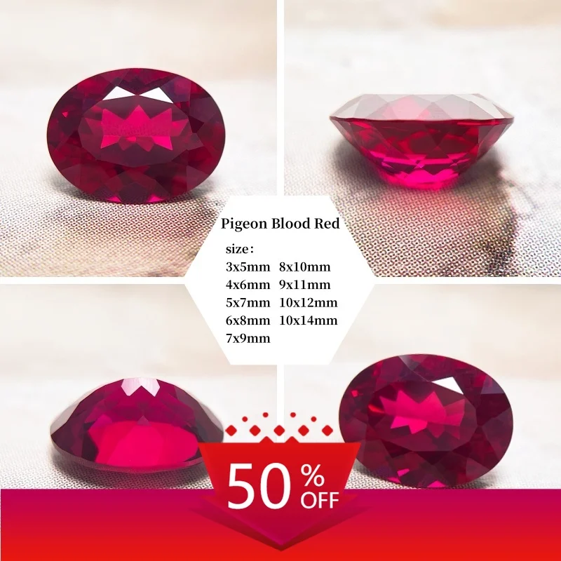 

A- Top Quality Lab Grown Sapphire Oval Shape for DIY Jewelry Making The Main Materials of Rings and Necklaces AGL Certificate