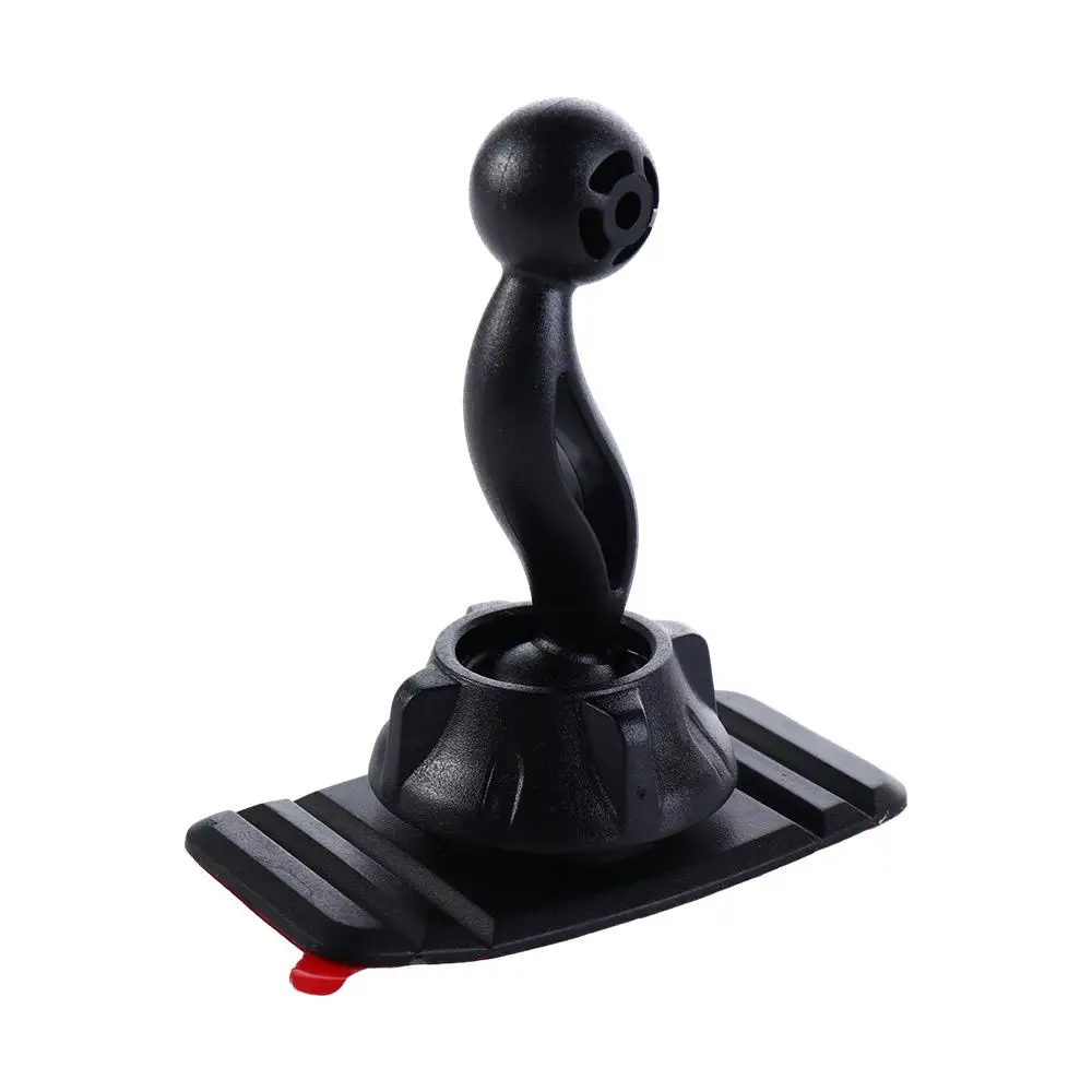 Car Cellphone Holder 17mm Ball Head 17mm Ball Head Holder Sticker Base ABS Black Durable Car Dashboards
