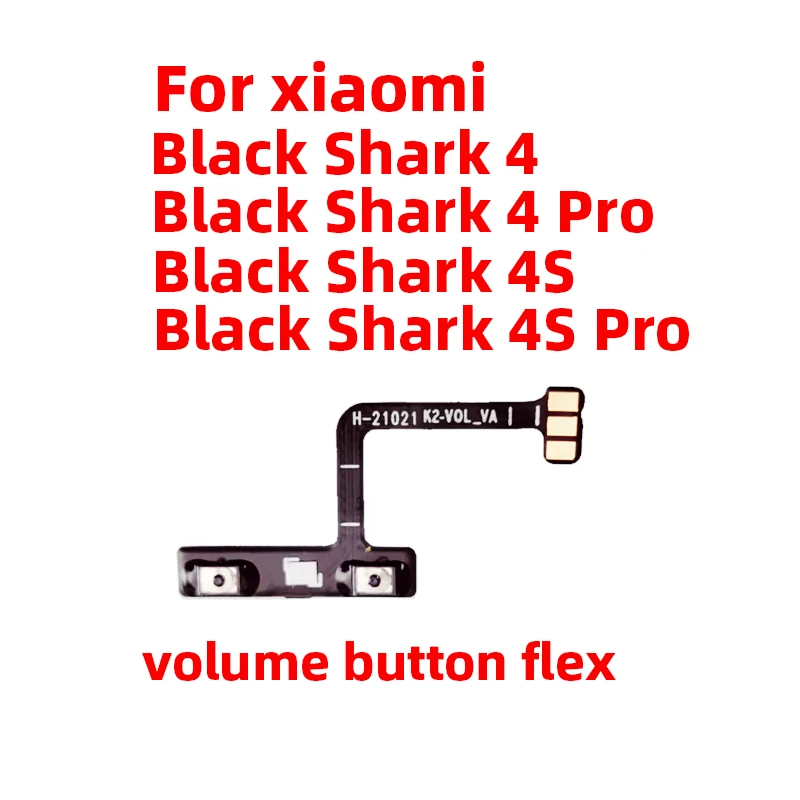 For Xiaomi Black Shark 4 Power ON OFF Volume Camera Key Button Switch Flex Cable Replacement