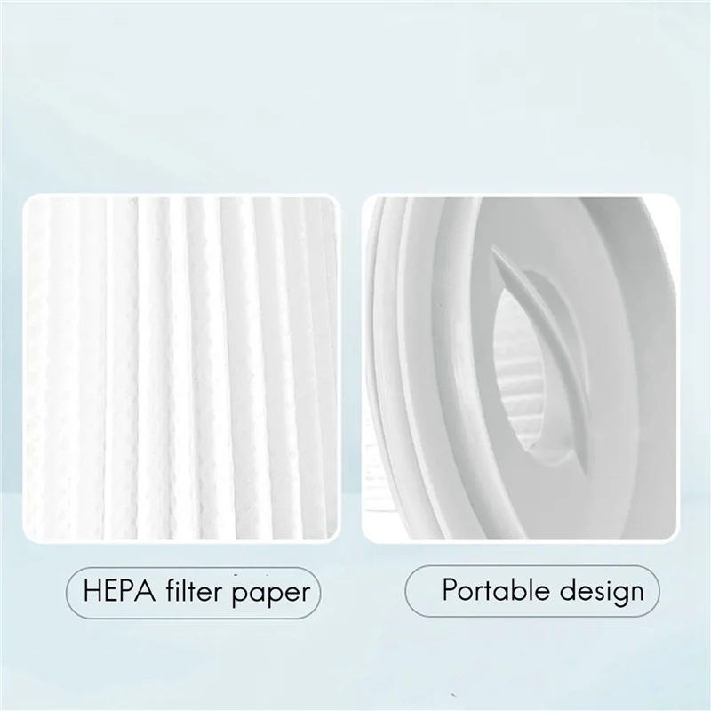 

AB43-2Pcs HEPA Filter Replacemnet Parts Spare Accessories For Xiaomi Mijia Mite Removal Vacuum Cleaner MJCMY01DY
