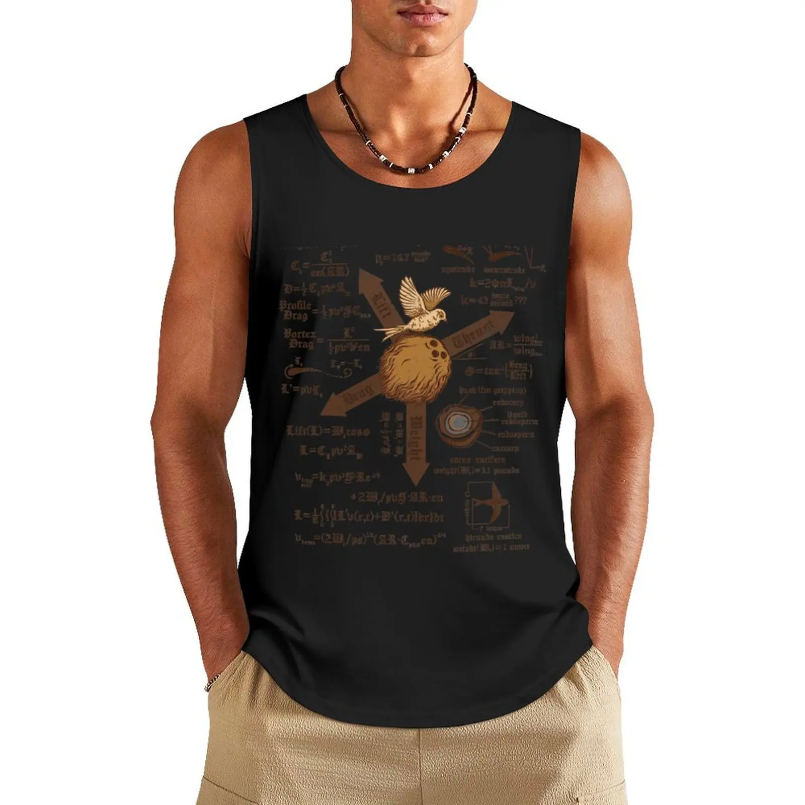 A Simple Question of Weight Ratios Tank Top male top gym t-shirts best selling products
