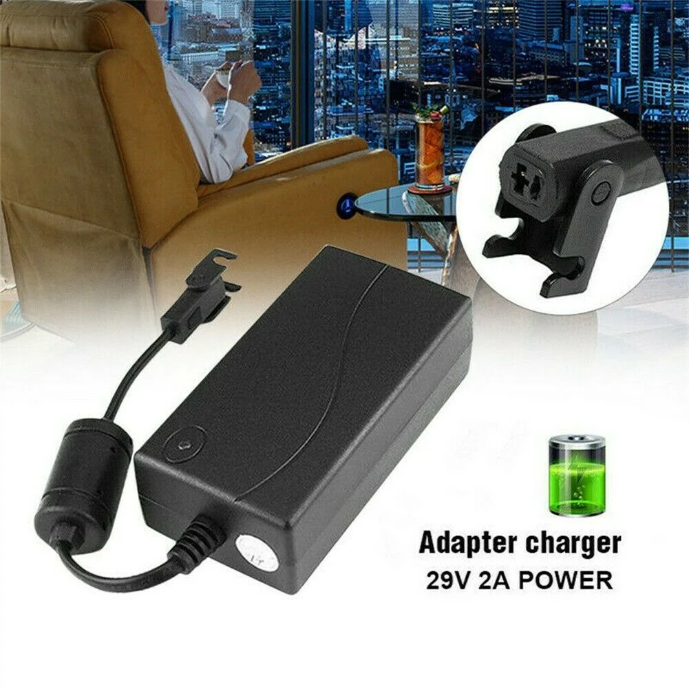 29V/AC/DC Power Supply Electric Recliner Sofa Chair Adapter Transformer Tool -US Plug