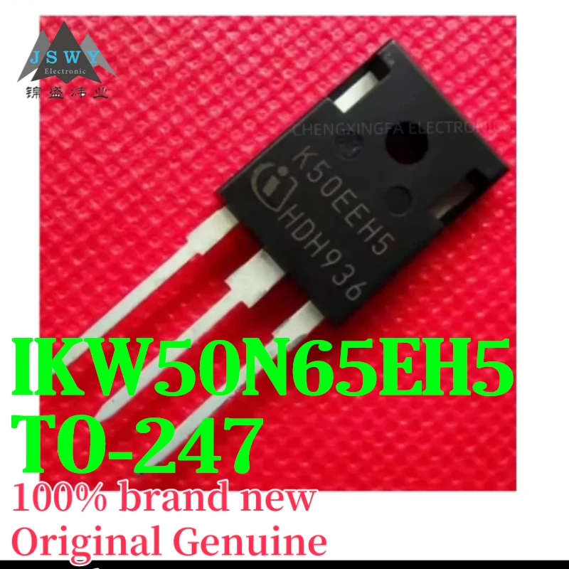 

(5/50 pcs) IKW50N65EH5 Silk-Screen K50EEH5 TO-247 Integrated Circuit IC Brand New Original Packaging Free Shipping