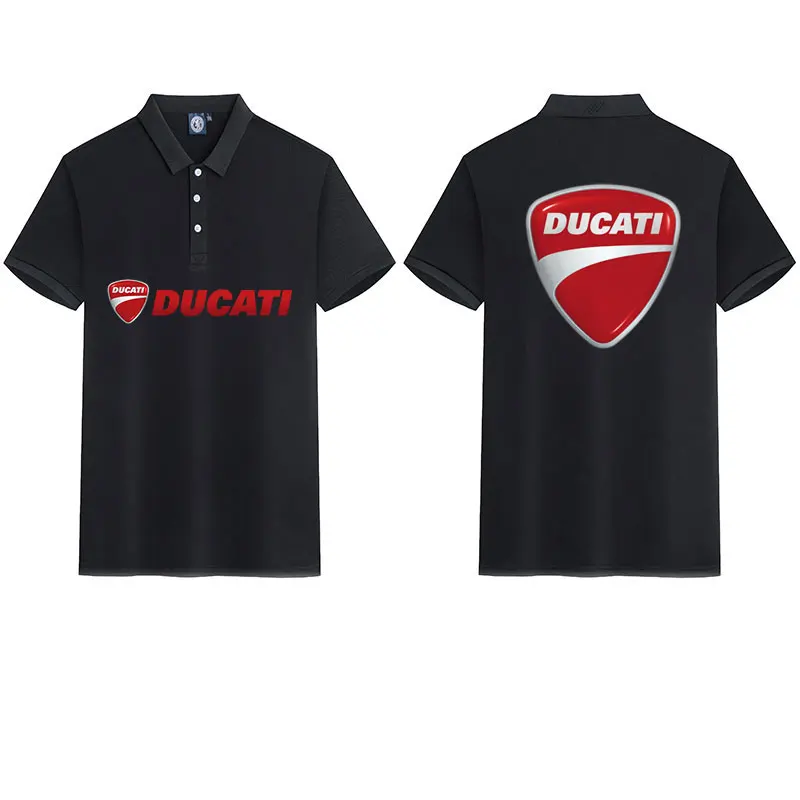 Ducati Racing Summer Polo Shirt – Short-Sleeved, Collared Performance Top for Motorsport Enthusiasts Men and women Fans - view 2