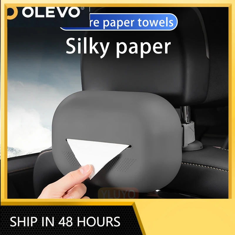 Caixa de Lenços de Silicone para ZEEKR 7X/001, Acessórios para Carro, Conjunto de Caixas para Gavetas, Modificação de Interior, Gadgets e Acessórios