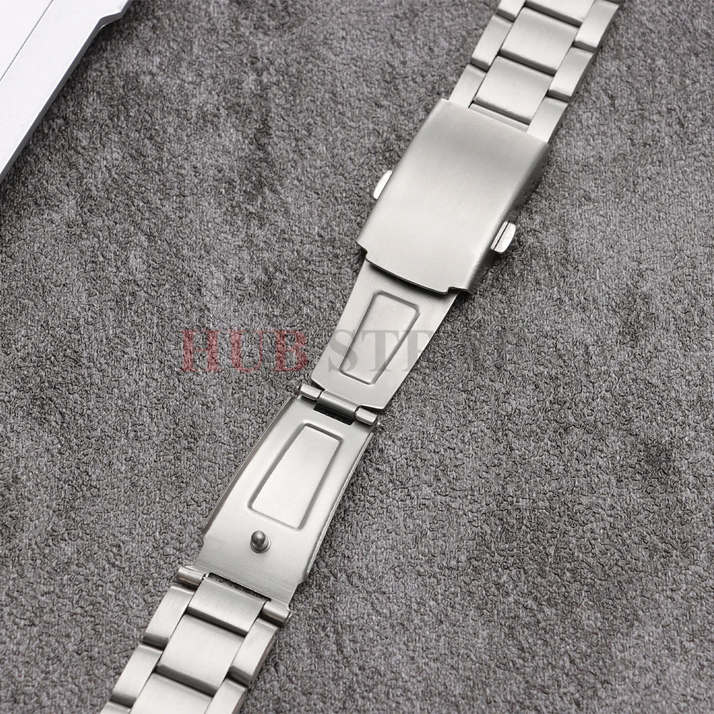 Stainless Steel Watchband for Casio AE1200/1300 18mm Strap for F-91W F84 F105/108/218 A158W/168 Men Women Metal Bracelet Belt image 3