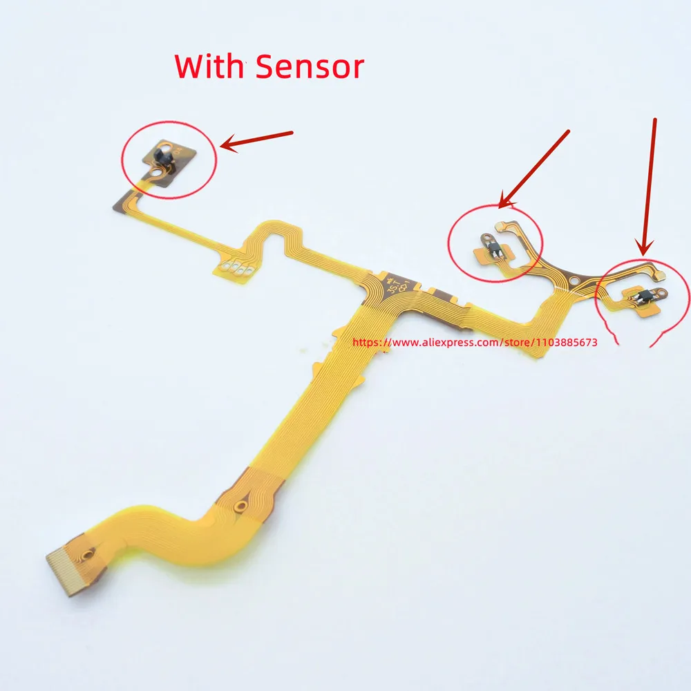 

NEW Lens Focus Anti-shake Flex Cable For Canon EF-M 15-45mm 15-45 mm f/3.5-6.3 IS STM Repair Part With Sensor