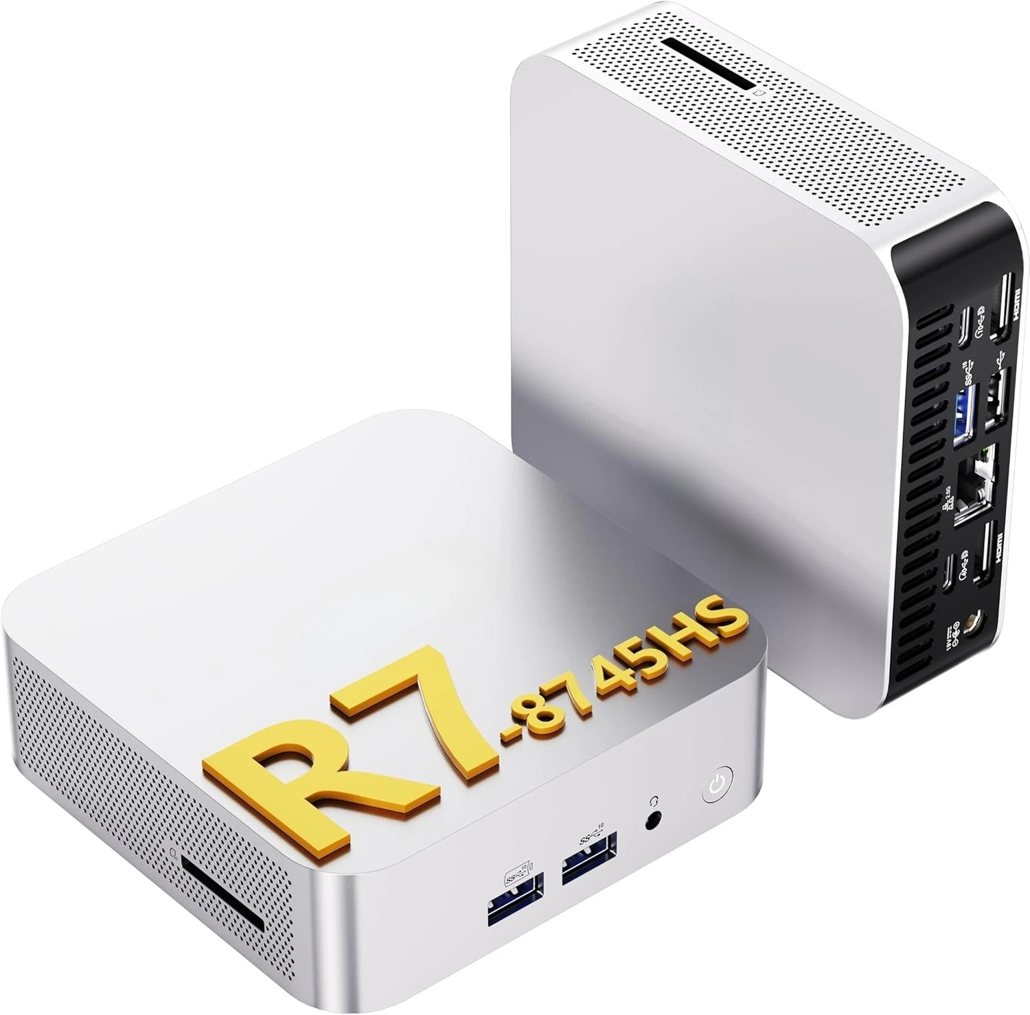 كمبيوتر صغير A8 مزود بـ AMD Ryzen 7 8745HS (Beats 6800H)، 32 جيجابايت DDR5 RAM 1 تيرابايت NVMe SSD، كمبيوتر مكتبي Windows 11 Pro، شعبي جديد #2