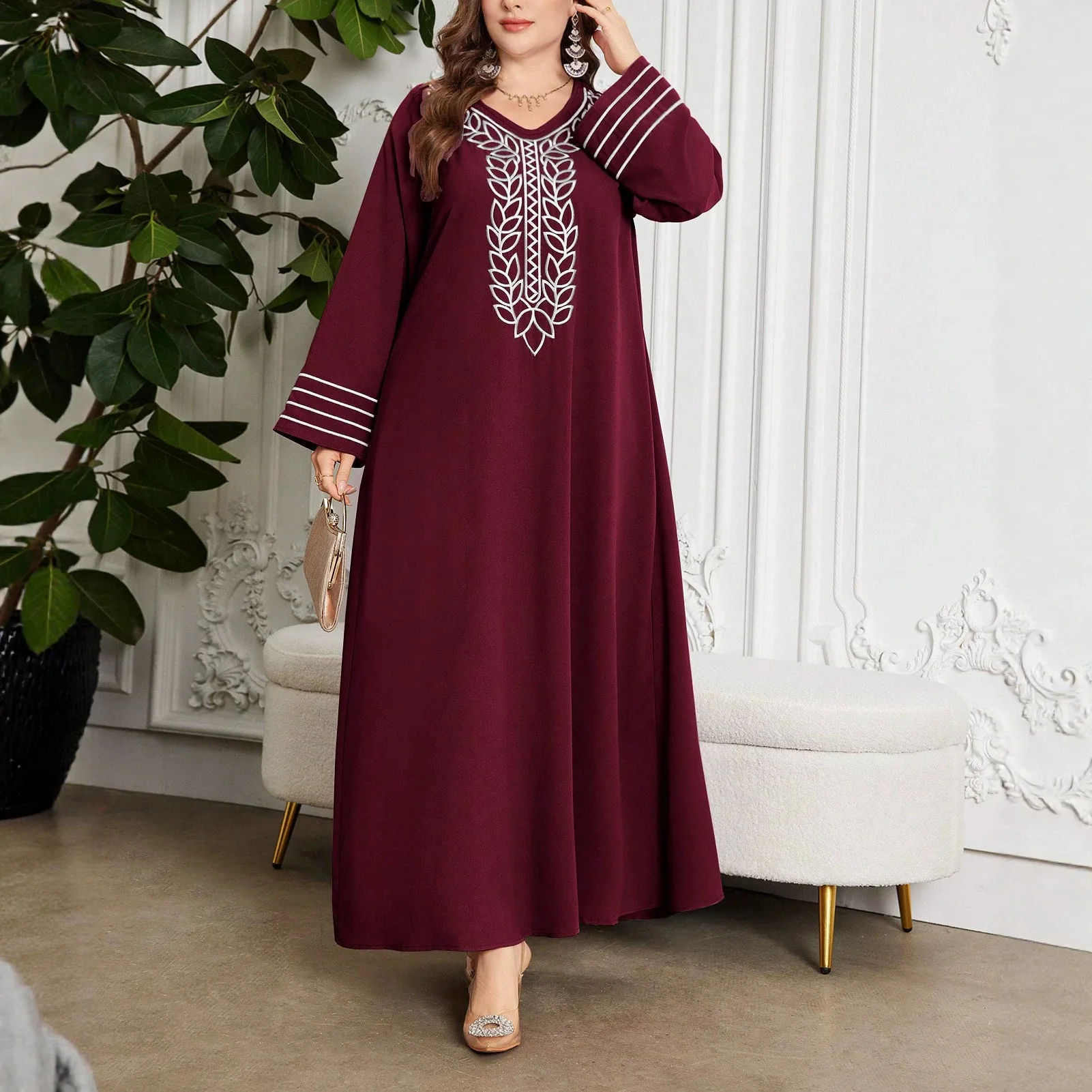 0XL-4XL Plus Size Women Clothes Dresses Spring Autumn Robes Long Sleeve Street Style Casual 3XL 4XL Big Size Dress Oversized 3
