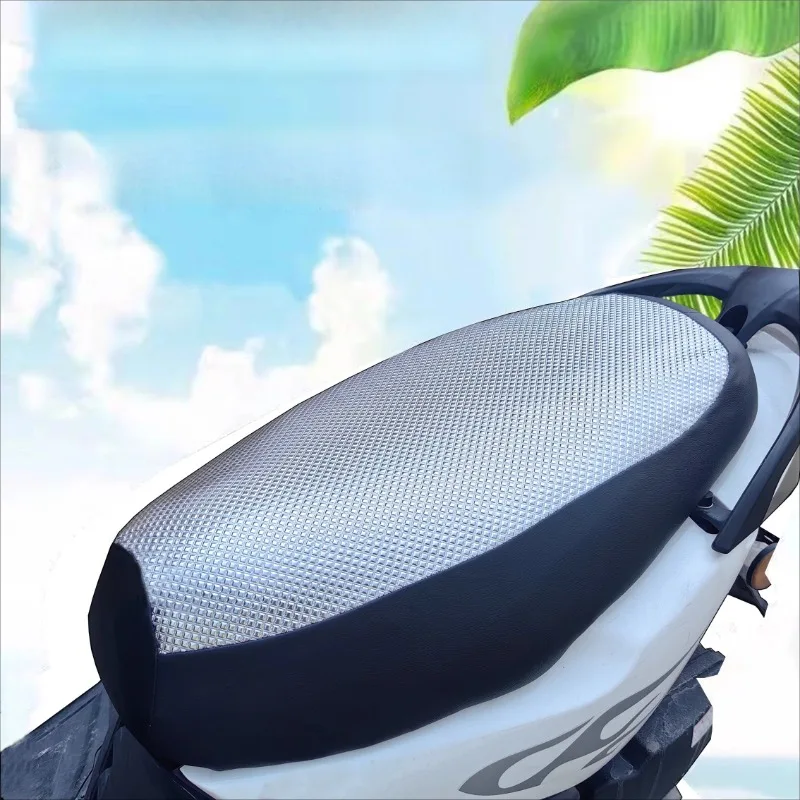 

Summer motorcycle seat cushion cover sunscreen waterproof insulation pad electric vehicle scooter seat cushion electric battery