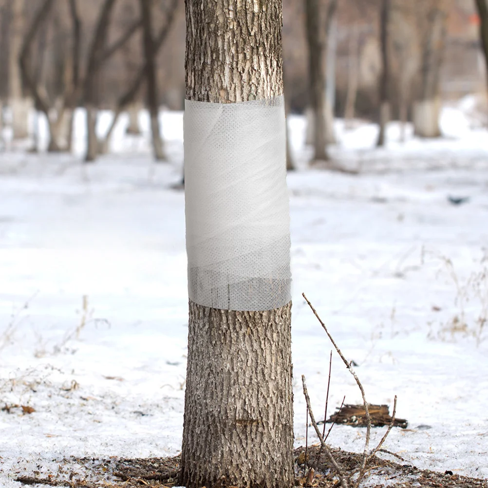 

Tree Trunk Wrap Winter Protection Nonwoven Fabric Insulation Cover Frost For Trees Shrubs Flowers Garden