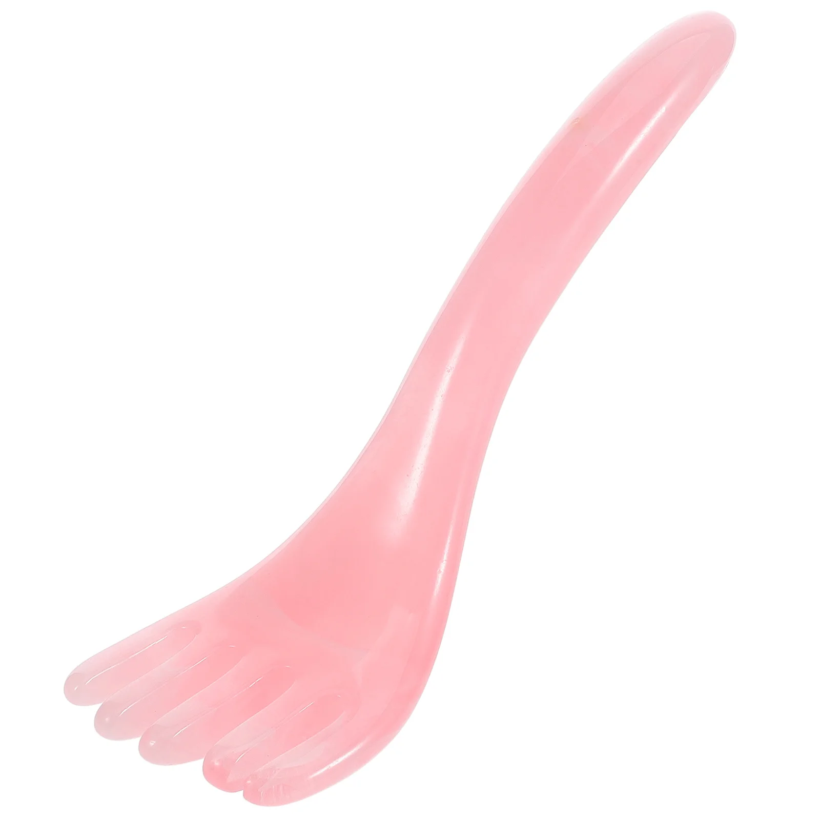 Kopfhautmassagegerät Kamm Gua Sha Kopfmassagegerät Fünf-Klauen-Harz Tragbarer Entspannungs-Haarschrubber für den Heimgebrauch Kopfhaut-Massagegerät-Werkzeug