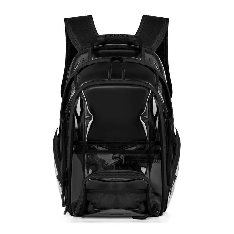 

PVC Summer Transparent Schoolbag Clear Waterproof Swimming Beach Backpack Outdoor Hiking Concert Rucksack Fashion can See Bags