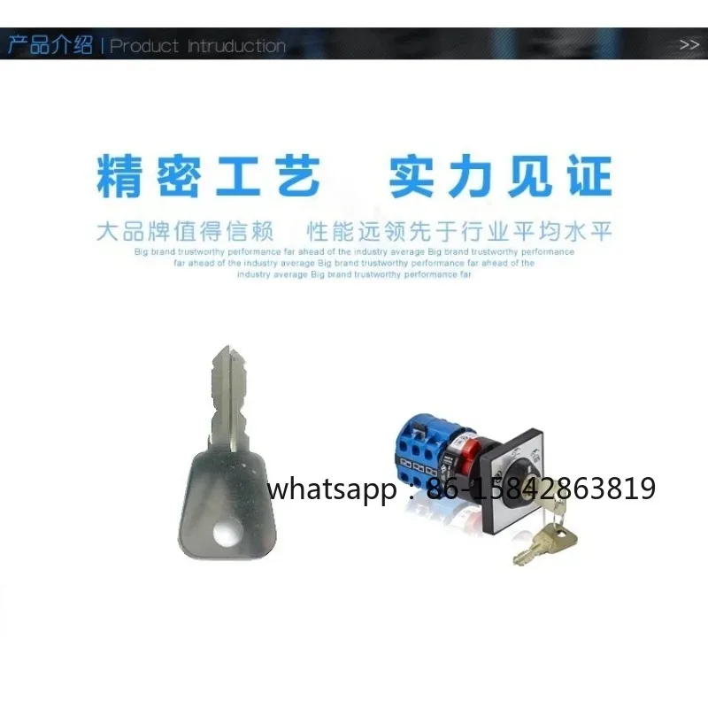 New 3HAC052287 Mode Switching for ABB R-obot 203 KN203 Control Cabinet Key, Universal