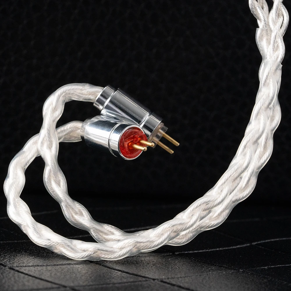 QoA Vesper 2 سماعة أذن HiFi DJ Music Sport Hybrid Driver IEMs 1DD + 1BA 0.78mm3.5MM 2Pin سماعات مراقبة كابل قابلة للفصل