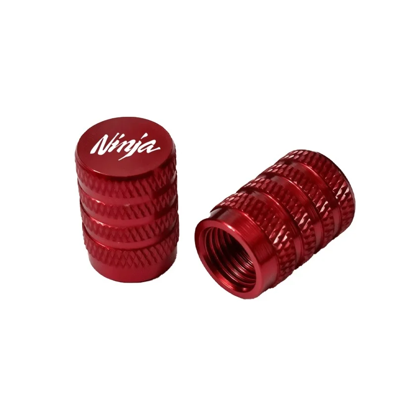 ل النينجا نينجا 1000 650 300 1000sx zx6r دراجة نارية التخريش نمط الغبار قبعات الجذعية غطاء الإطارات غطاء صمام الملحقات #2