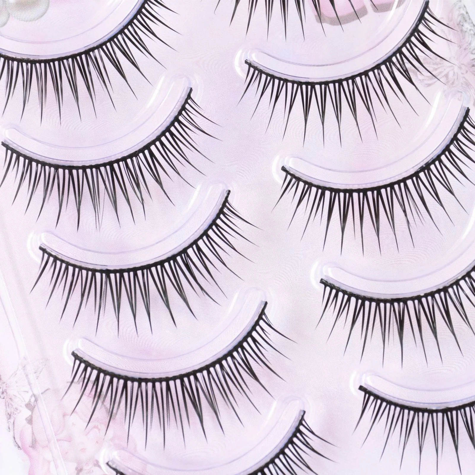 Estilo coreano cílios tira completa cílios postiços naturais grossos clusters extensão de chicote para mulheres maquiagem profissional