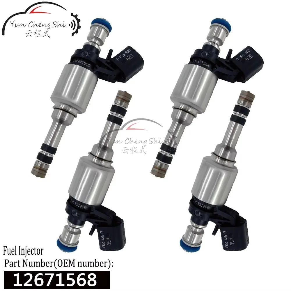

12671568 /0261500420 /1263197 New Fuel Injector 1 For Chevrolet Cadillac Camaro Equinox Malibu Traverse GMC