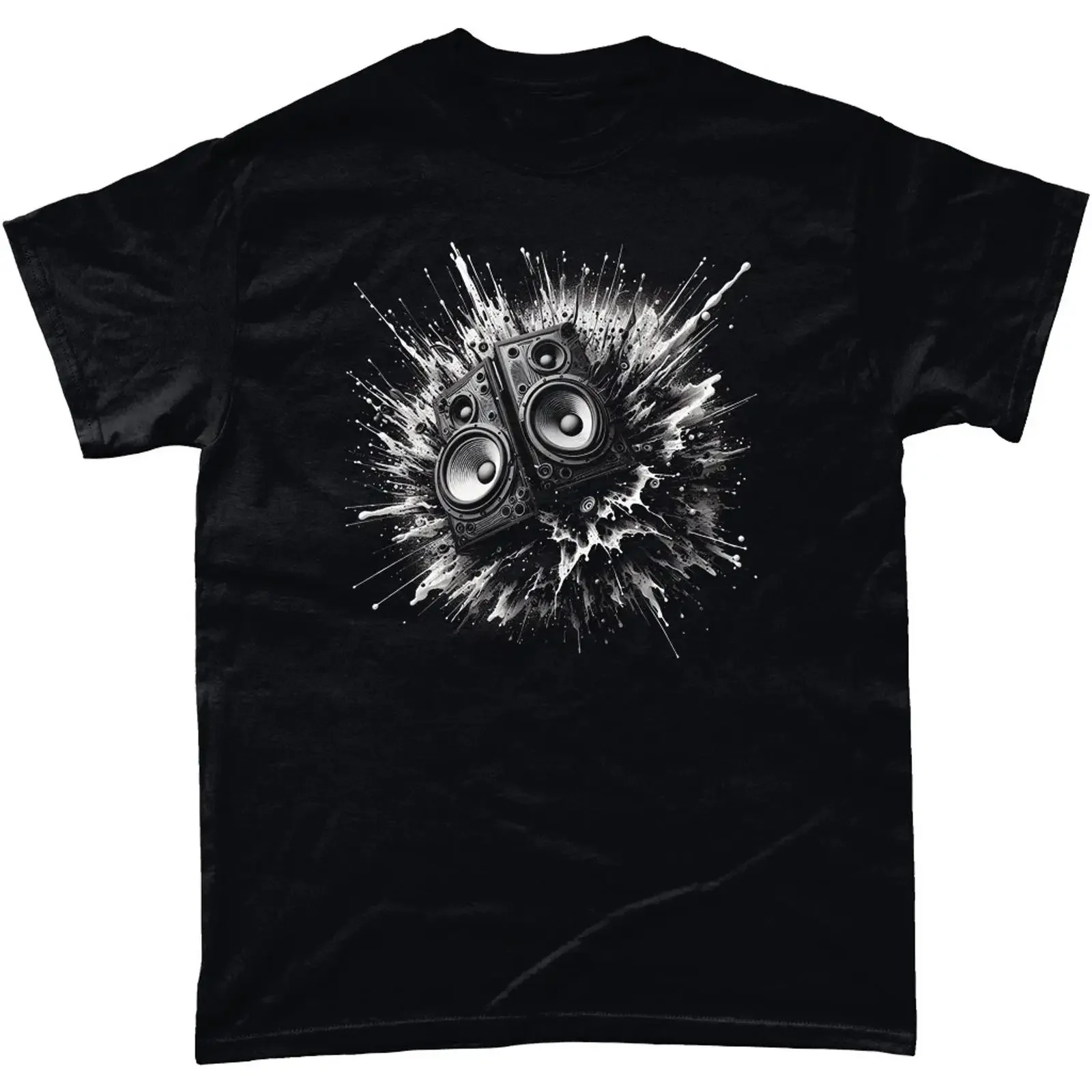 Exploding Loudspeakers T Shirt Stones The Who Concert Pyrotechnics vintage Washed Comfortable Stretched Versatile streetwear