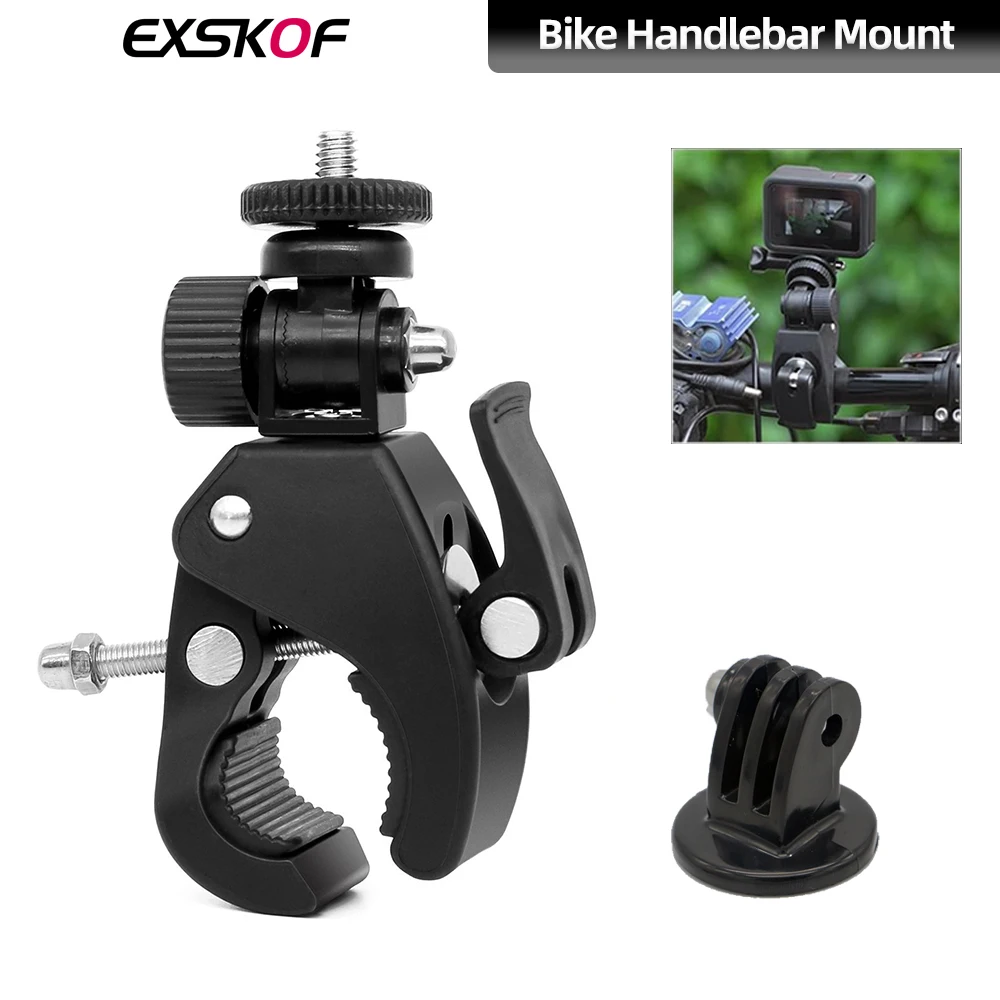 For GoPro Handlebar Mount Motorcycle Bicycle Mount Holder For GoPro Hero 13 12 11 10 9 8 7 DJI Action 5 4 3 Insta360 X5 X4 X3