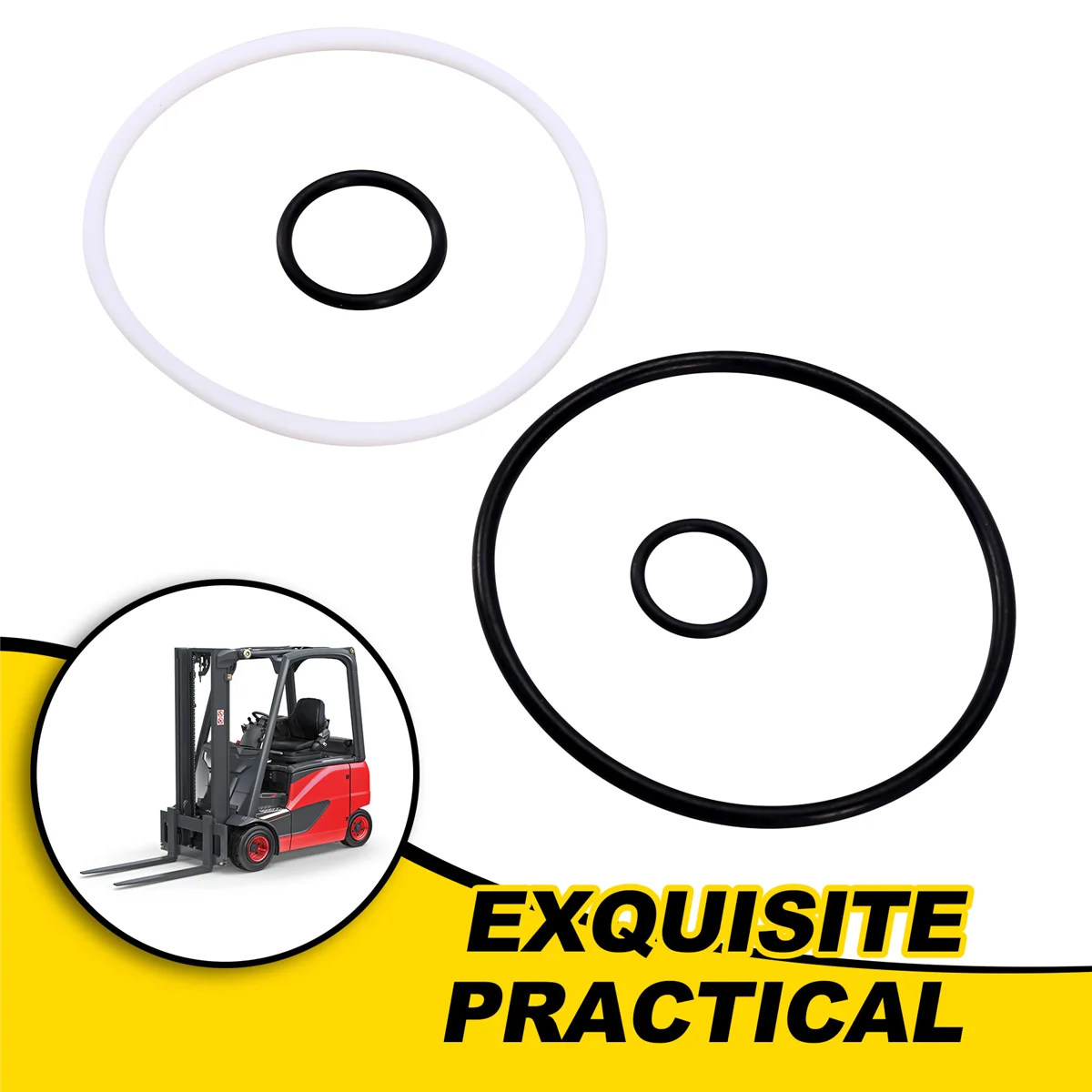 T48C_ 0009608084 طقم ختم مرشح الضغط العالي الهيدروليكي للرافعة الشوكية Linde E14 E16 E18 E20 #6